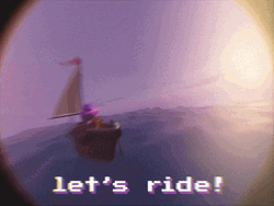 Let's Ride Fish On A Boat GIF