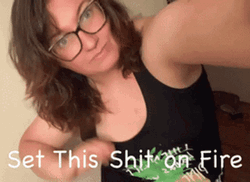 Let's Set Hair On Fire GIF