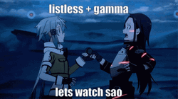 Let's Watch Sao Anime Meme