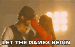 Let The Games Begin Couple Dancing GIF