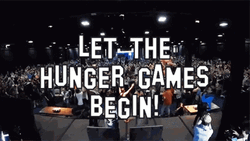 Let The Games Begin Hunger Games GIF