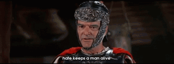 Let The Hate Flow Through You Ben Hur GIF
