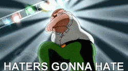 Let The Hate Flow Through You Peter Griffin GIF