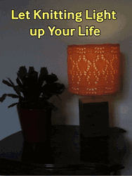Let There Be Light Flickering Night Stand GIF