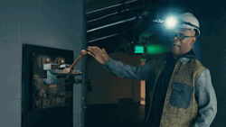Let There Be Light Turning On Main Switch GIF