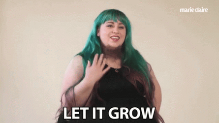 Let Your Hairy Hair Grow GIF