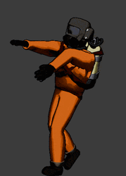 Lethal Company Dance Walking Man GIF