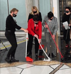 Lets Broom Together GIF