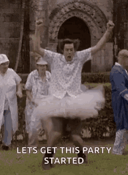 Lets Get This Party Started Woo GIF