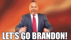 Let’s Go Brandon American Flag Cheer GIF