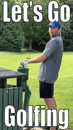 Lets Go Golfing GIF