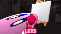 Lets Go Kirby Meme GIF