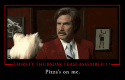 Lets Go Team Thirsty Thursday GIF