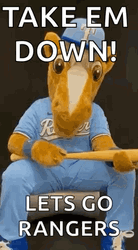 Lets Go Texas Rangers Take Them Down GIF