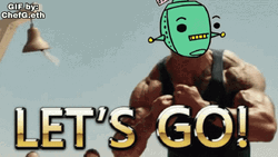Lets Goooo Dwayne The Rock Face Swap GIF