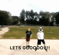 Lets Goooo Pumped Up Kid Face Swap GIF