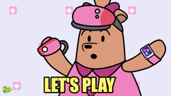 Lets Play A Game Pants Bear GIF
