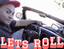 Lets Roll On A Car Ride GIF
