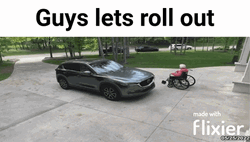 Lets Roll Wheelchair Stroll GIF