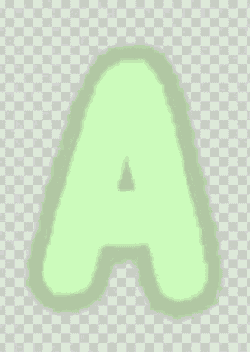 Letter A GIF