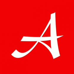 Letter A Sign Animation GIF