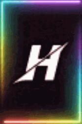 Letter H Smoke Explosion GIF