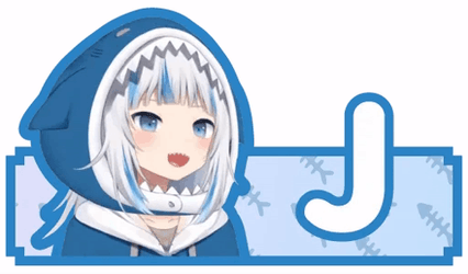 Letter J Anime GIF