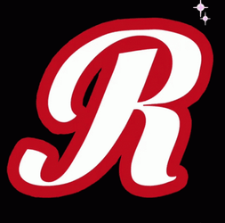 Letter R With Red Outline GIF