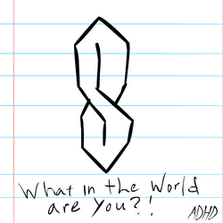 Letter S On Paper Moving Sketch GIF