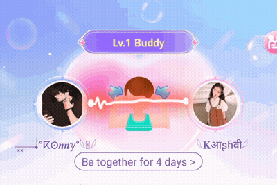 Level 1 Buddy Be Together 4 Days GIF