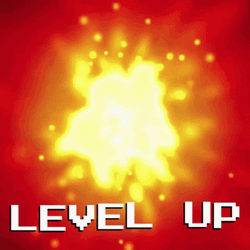 Level Up Agent Fire Background GIF