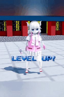 Level Up Dance Kanna Dragon Maid GIF
