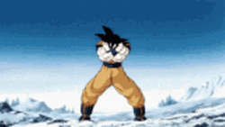 Level Up Goku Dragon Ball Z GIF