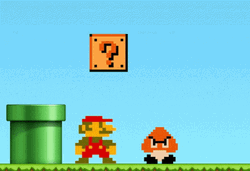 Level Up Super Mario Brothers GIF