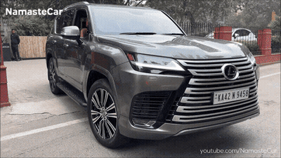 Lexus Steering Wheel With SRS Airbag GIF