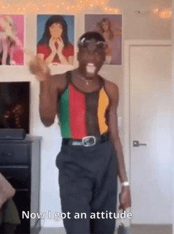 LGBT Attitude Jrell The Great GIF
