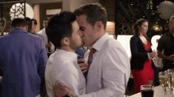 Lgbt Gay Couple Kissing GIF