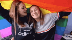 Lgbt Sweet Couple Kiss GIF