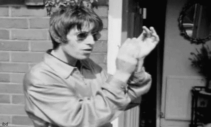Liam Gallagher Clapping GIF