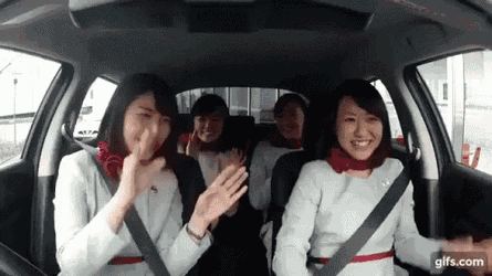 恋ダンス　日産 GIF