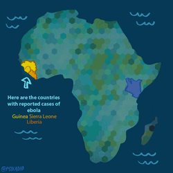 Liberia Animated Map