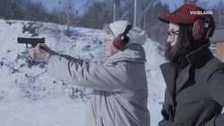 Liberia Shooting Old Lady GIF