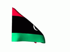 Libya Flag White Background