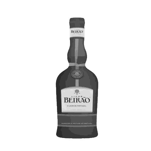 Licor Beirao Bottle With Arrow Sticker