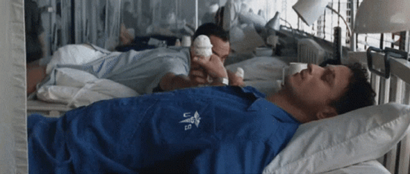 Lieutenant Dan Throwing Ice Cream Away GIF