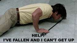 Life Alert Help I Can't Get Up GIF