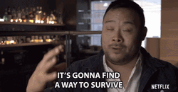 Life Finds A Way To Survive GIF