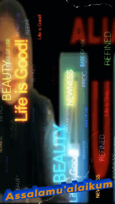 Life Is Good Poster GIF