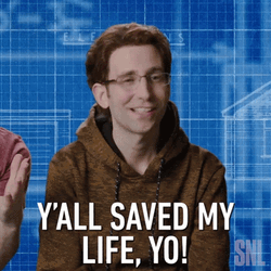 Life Saver Aaron Brown GIF
