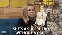 Life Saver Kristen Bell GIF
